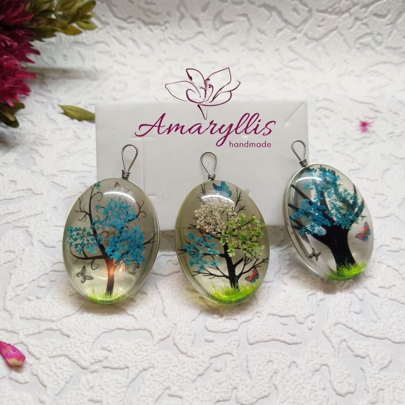 Amaryllis Handmade | Pendant «Butterfly» - CU-0020